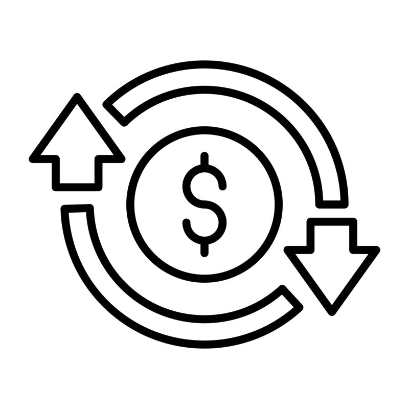 Increase And Decrease In Rate Vector Icon 31080955 Vector Art At Vecteezy - Landscape Designs - Classic High Resolution Collection