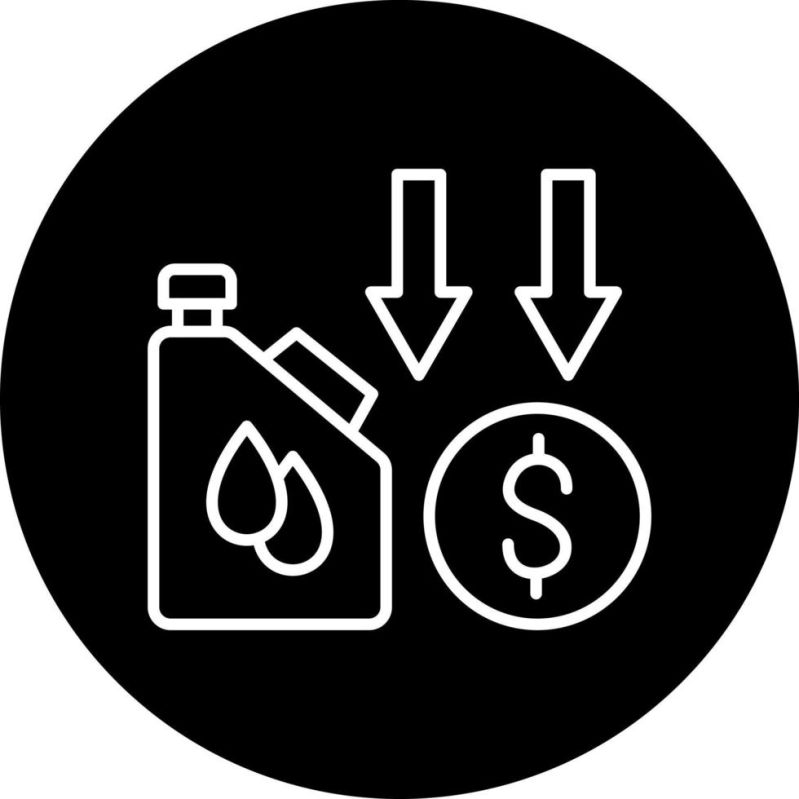Oil Price Decrease Icon Style 9966928 Vector Art At Vecteezy - Download Artistic Colorful Design | Full HD