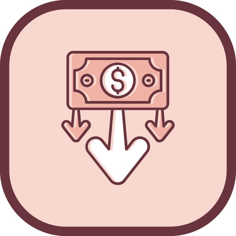 Decrease Line Filled Icon 36955931 Vector Art At Vecteezy - Colorful Picture Collection - Full HD Quality