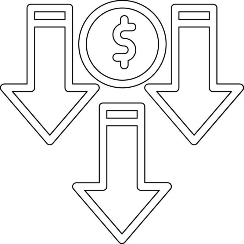 Price Decrease Vector Icon 21707274 Vector Art At Vecteezy - Best Landscape Pictures in HD