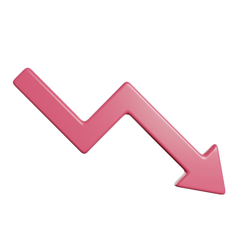 Analytics Decrease Graph 27950869 Png - Gradient Pattern Collection - Retina Quality