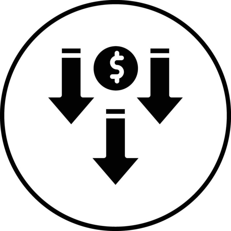 Price Decrease Glyph Two Color Icon 6791182 Vector Art At Vecteezy - Gorgeous Desktop Space Arts | Free Download