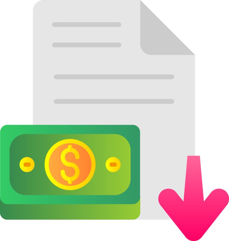 Decrease Flat Icon 10035676 Vector Art At Vecteezy - Full HD Ocean Backgrounds for Desktop