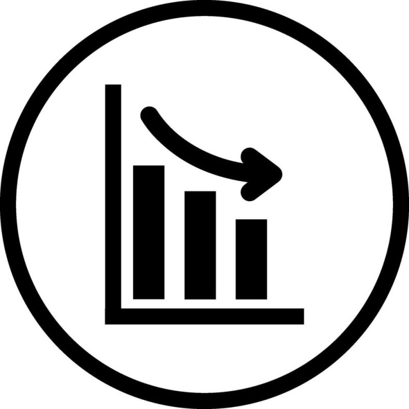 Decrease Vector Icon 15475555 Vector Art At Vecteezy - Download Elegant Space Background | HD