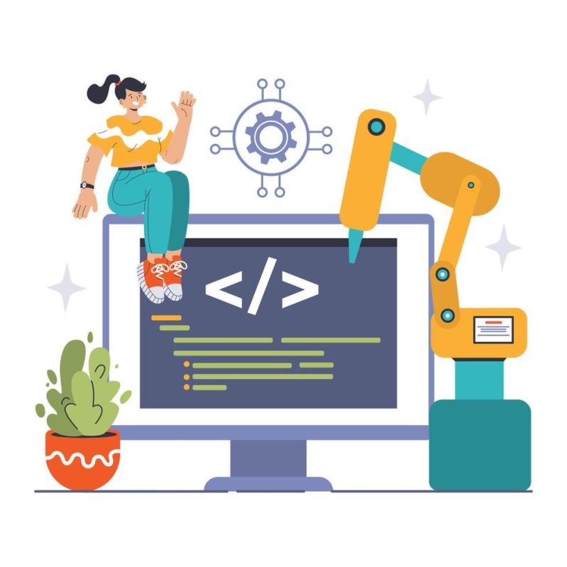 Devops Software Development Flow 23953672 Stock Video At Vecteezy - High Resolution Dark Illustrations for Desktop