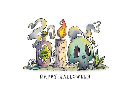See more ideas about vintage halloween, vintage halloween cards, halloween images. Vintage Halloween Vector Art Icons And Graphics For Free Download