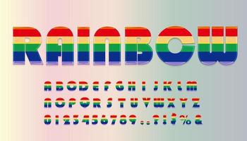 rainbow alphabet vector art icons and graphics for free download