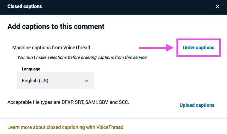 Using Closed Captioning Voicethread - Download Premium Mountain Art | 8K