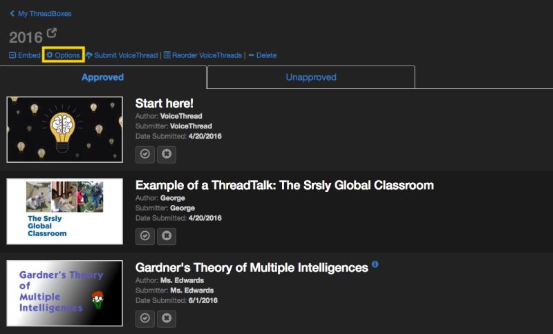 Settings Voicethread - Best Vintage Designs in 8K