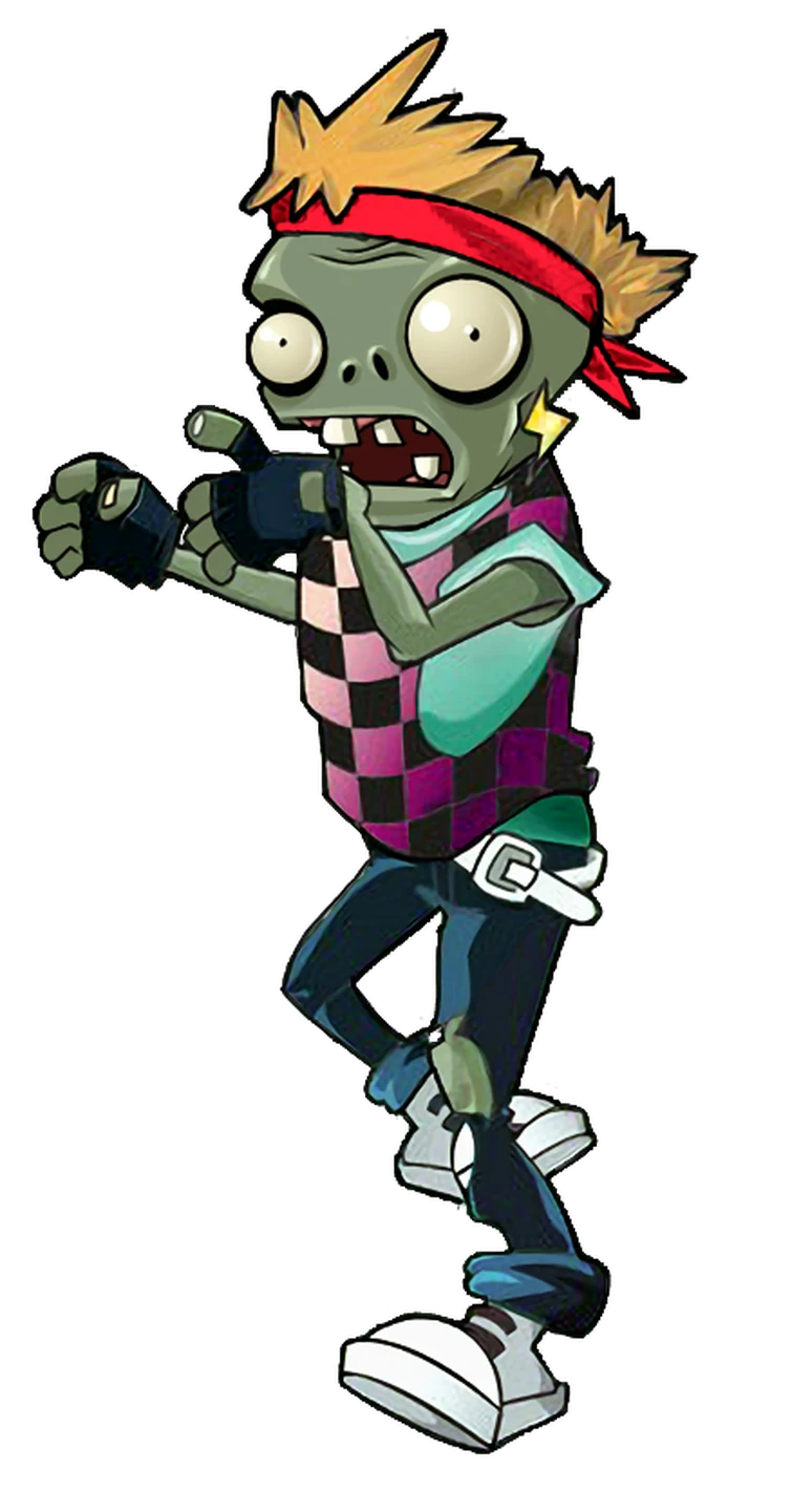 Fact in the pvz history: the 80s zombie, the last old backup dancer