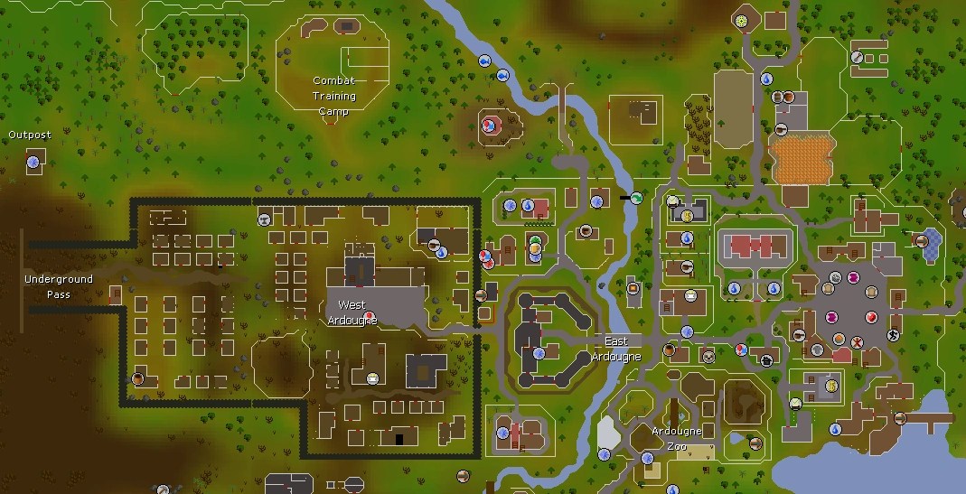 picture Ardougne Map ardougne old school runescape wiki fandom