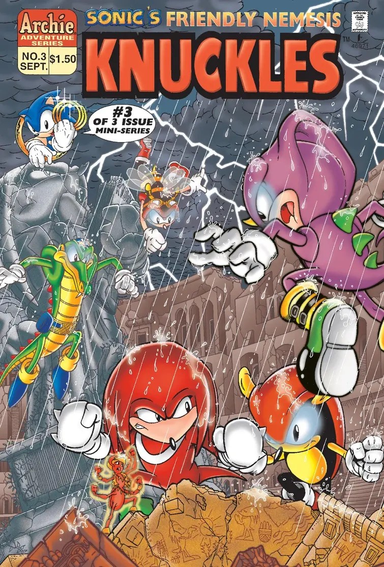 Reviewing all the Ken Penders Knuckles stories: Sonic's Friendly Nemesis Miniseries | Fandom (7)