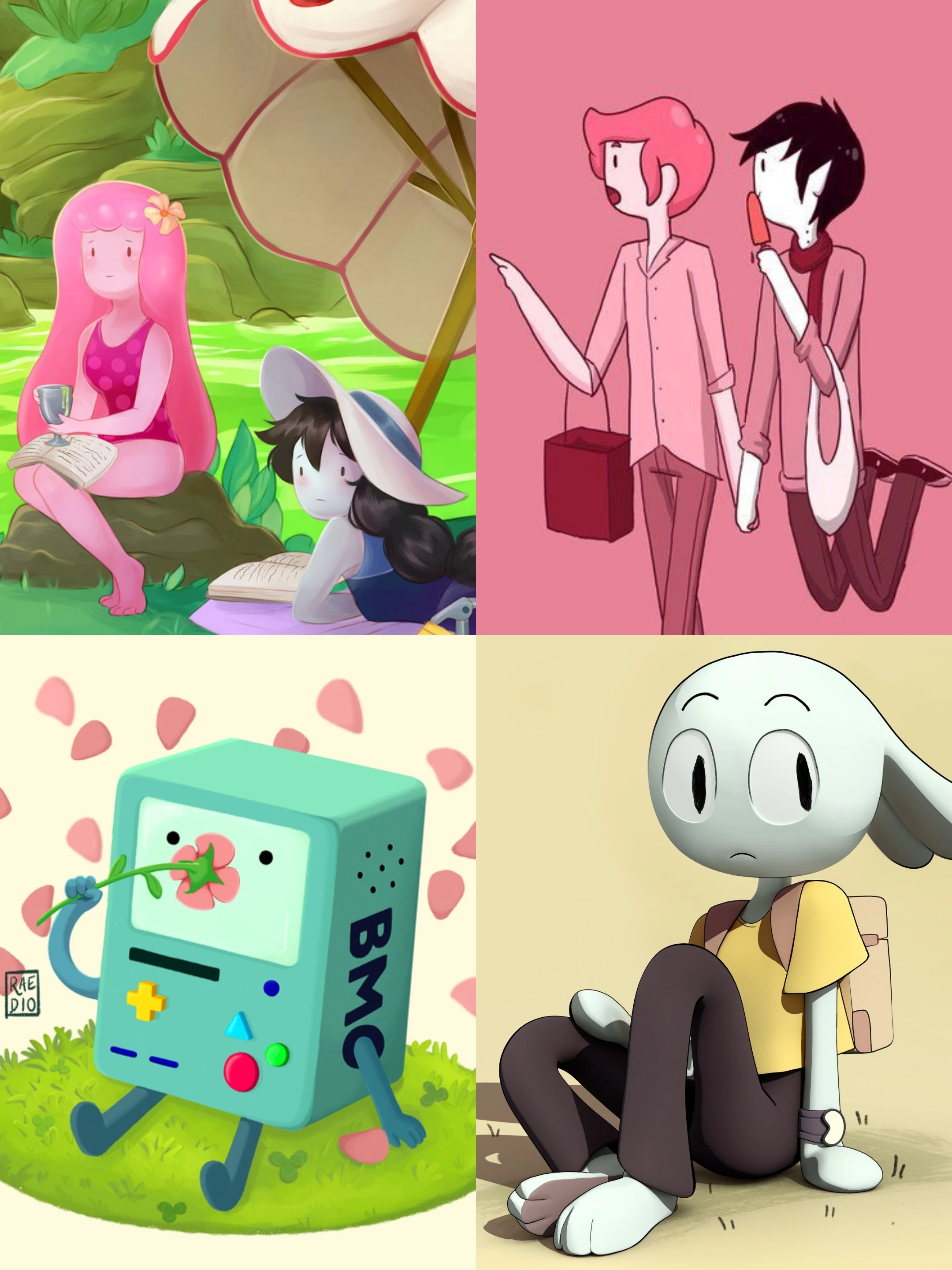 Princess Bubblegum Marceline Kiss Wasn't Planned For Adventure Time Finale  