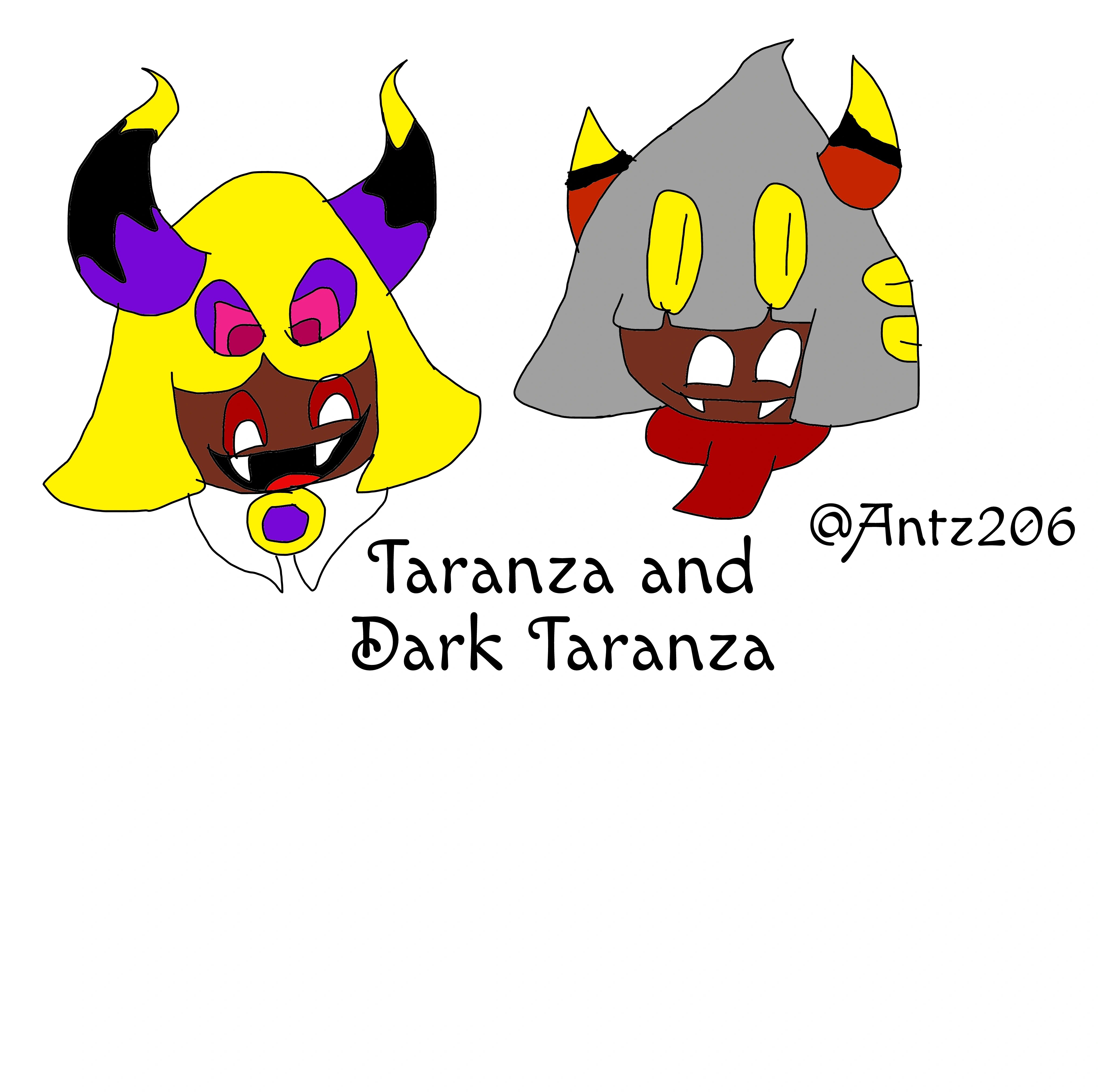 Here's the doodle of Taranza and Dark Taranza I made | Fandom