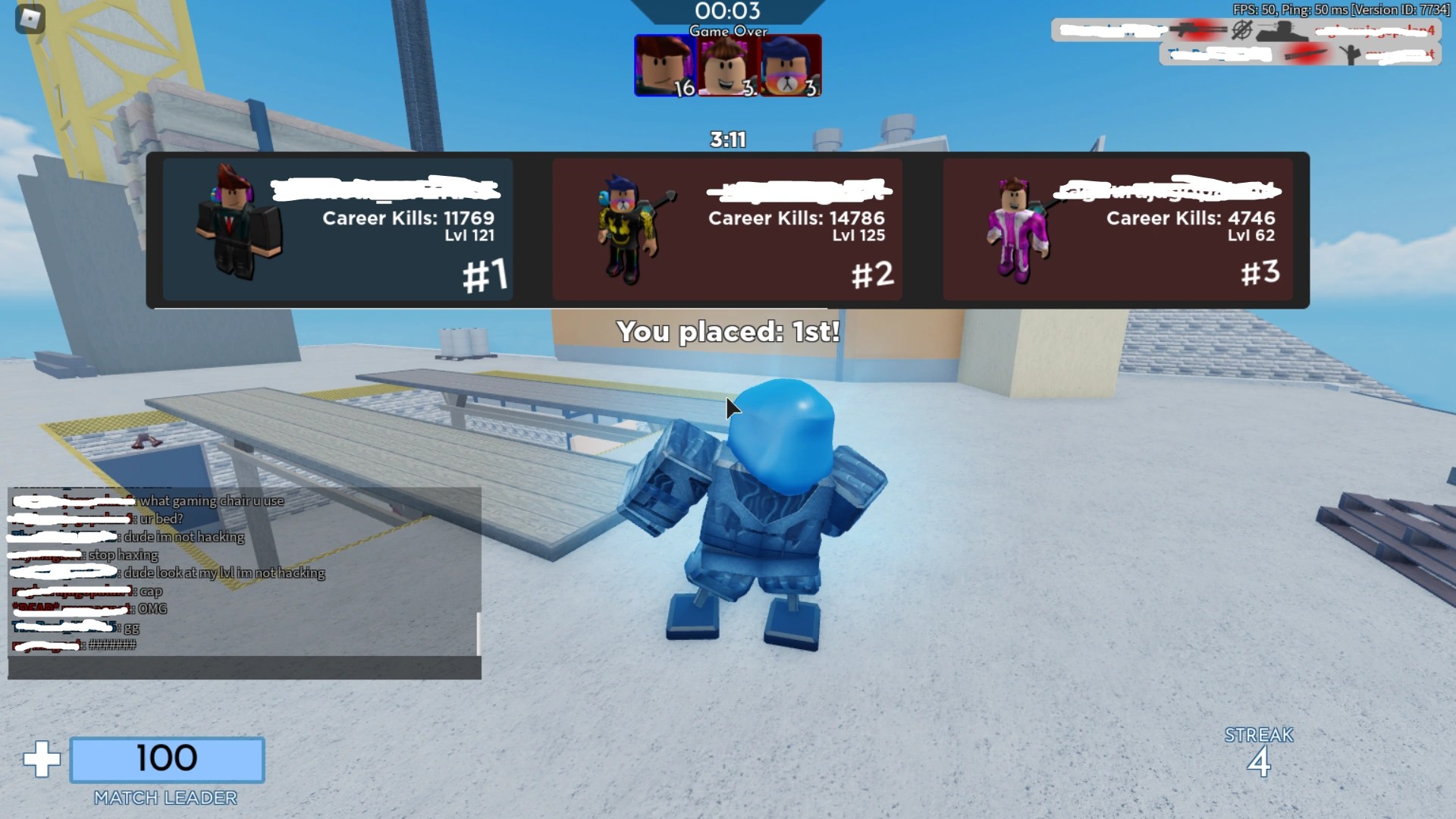 Best Arsenal Player Roblox The 10 Best Roblox Arsenal Skins Gamepur The Best Player In Arsenal Roblox Gameplay Today I Decided To Play Some Arsenal Roblox And The Game Play - arsenal leaderboard roblox