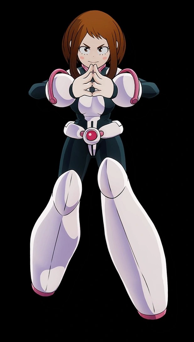 photo Cute:d4Og-Lsvfs4= Ochaco Uraraka ochako uraraka adventures of chris