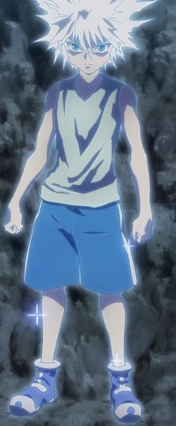 pic Killua Zoldyck Godspeed Png killua zoldyck roblox anime cross 2