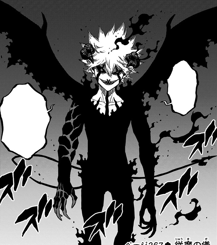 pix Asta Full Demon Form Manga black clover wiki fandom