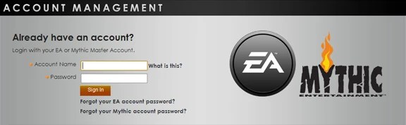 Access your email account and you should find the email from ea in it within a few minutes at most normally. Login To Account Management Dark Age Of Camelot Wiki Fandom