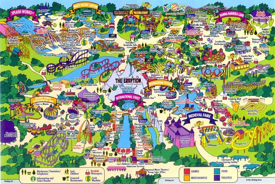 picture Canada's Wonderland Map canada s wonderland wiki fandom