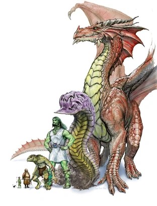wallpapers D&D Creature Size Chart creature size chronicles of arn wiki fandom