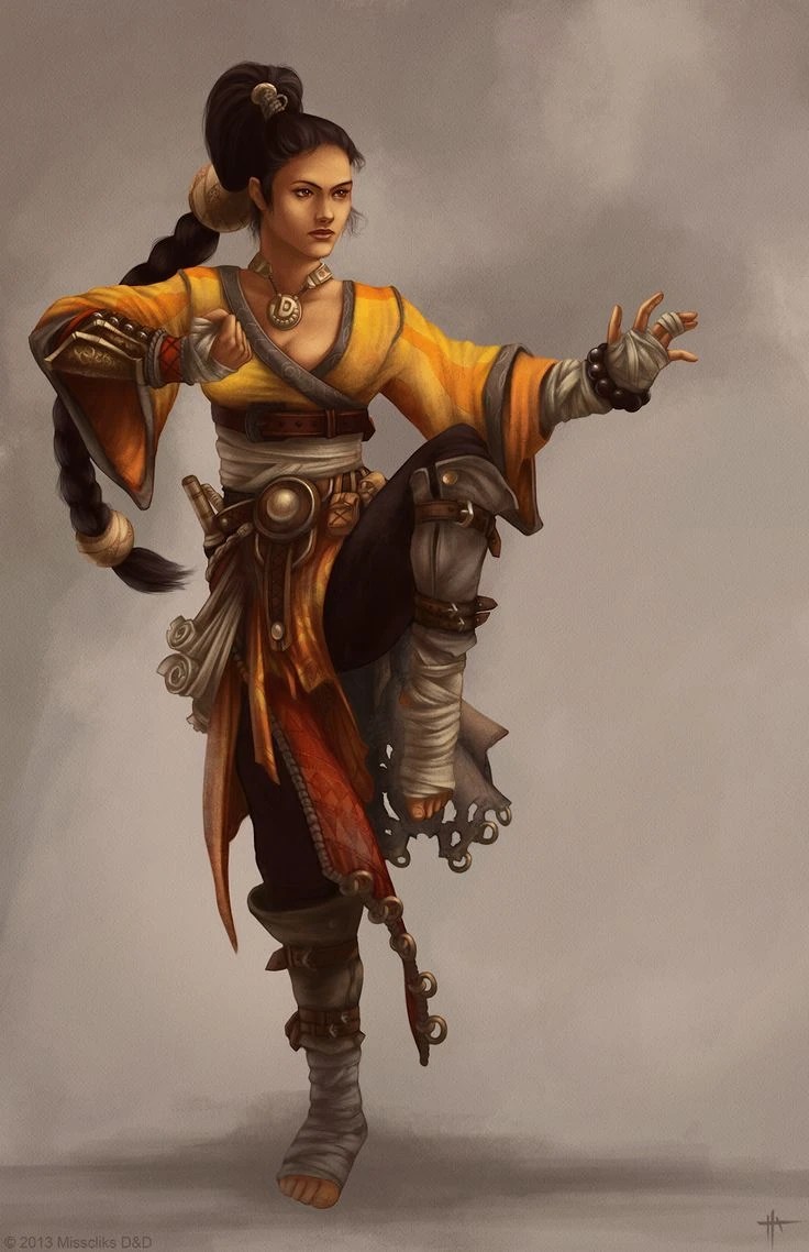 photo D&D 5E Female Halfling Monk monk crossgoersdnd wiki fandom