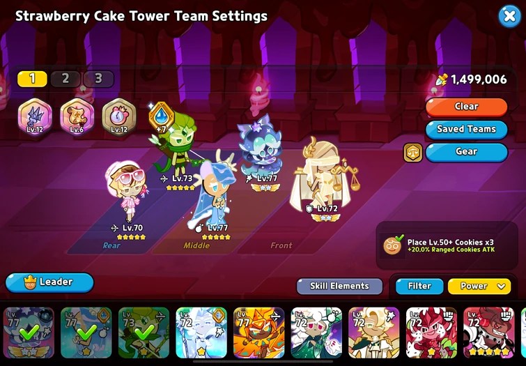 Strawberry cake tower tray 40… help