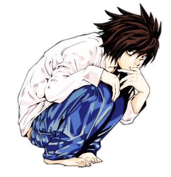 Death note logo graphics, death eaters symbol, logo, film png thumbnail. L Character Death Note Wiki Fandom