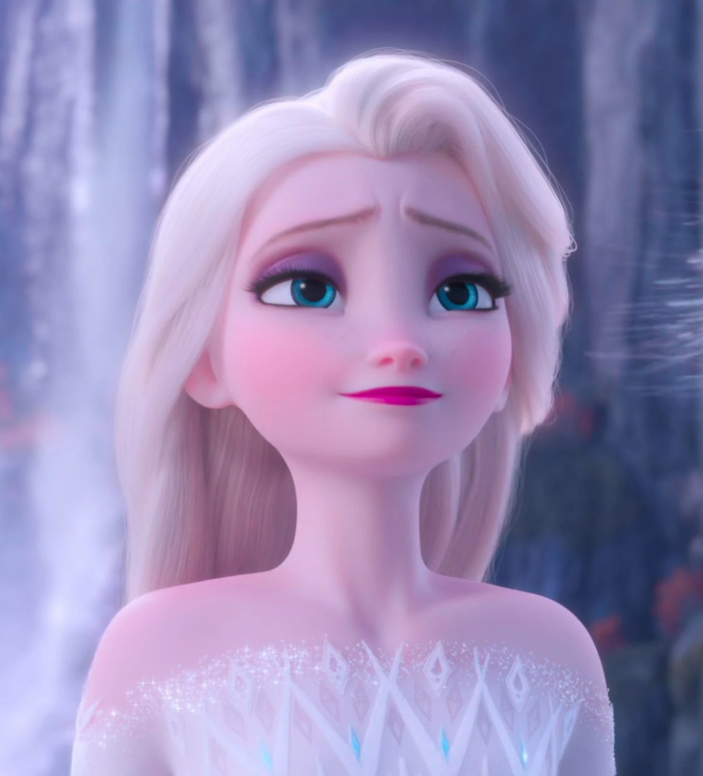 pics Elsa Frozen 2 White Background Hair Down elsa disney wiki fandom