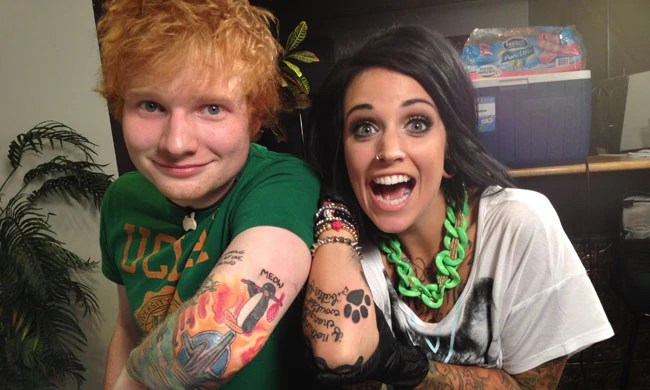 Ed Sheeran Tattoos Ed Sheeran Wiki Fandom