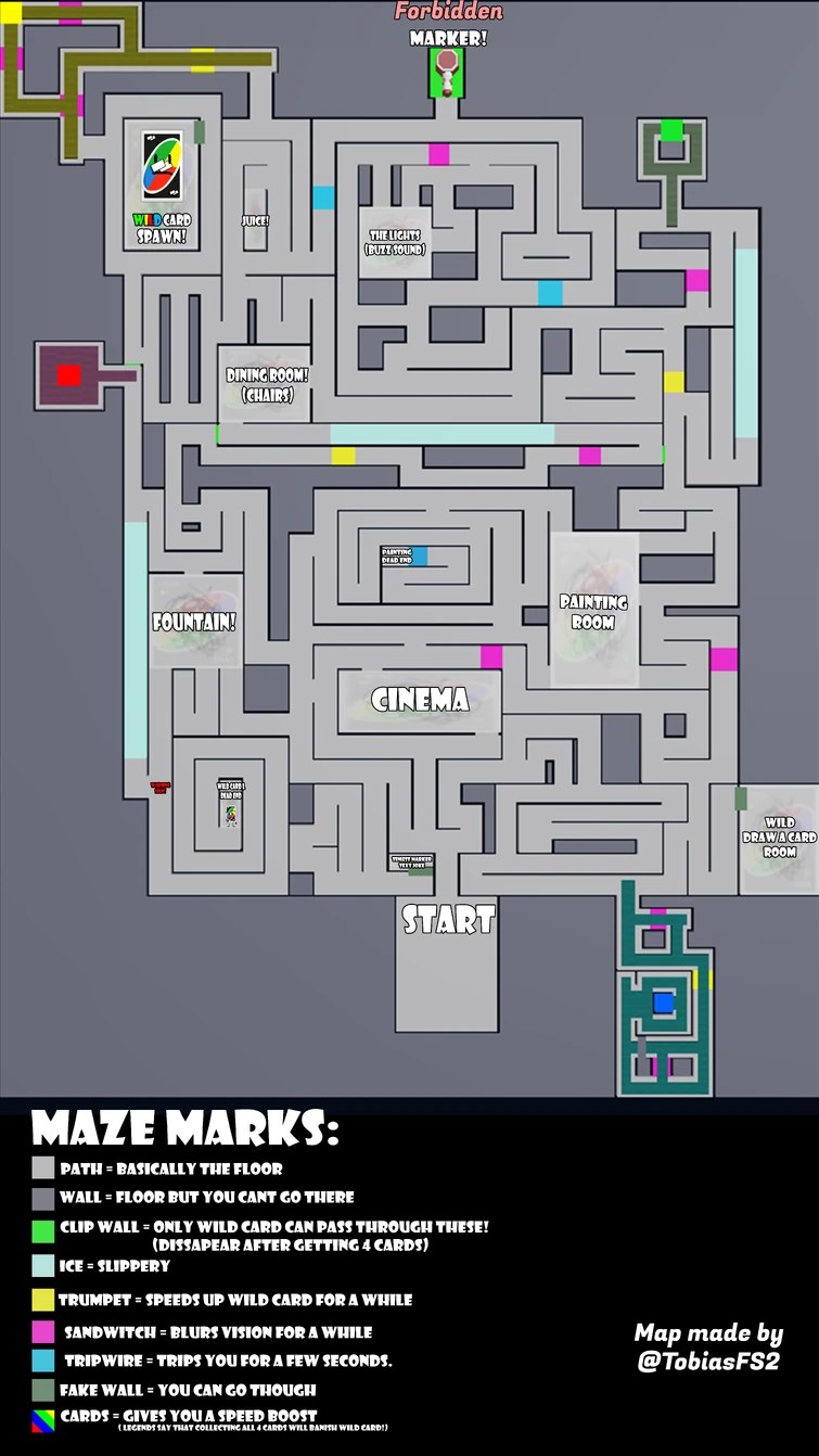 NEW FORBIDDEN MAZE MAP Fandom 755