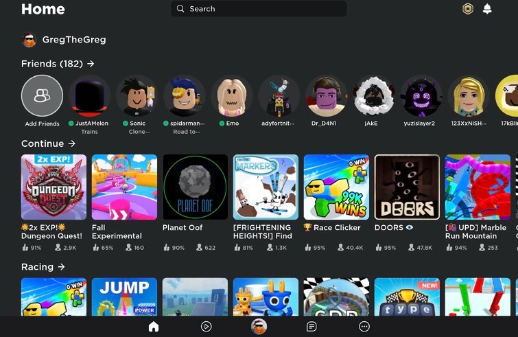 My Roblox Home Screen Fandom 755