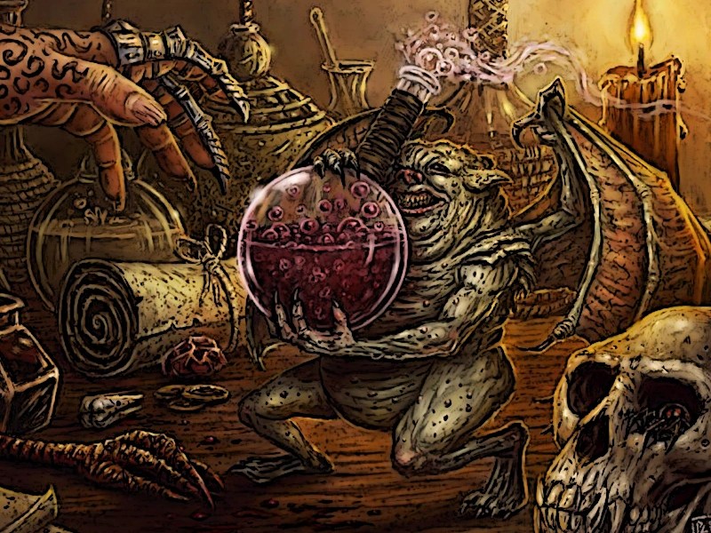 wallpapers Dnd 5E Artificer Homunculus alchemical homunculus findle wiki