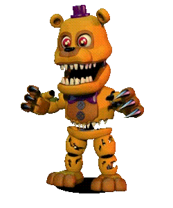 photo Fnaf World Adventure Nightmare Fredbear adventure nightmare fredbear five