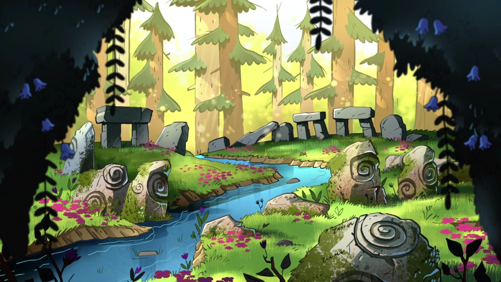 pic Forest Gravity Falls Background Art enchanted forest gravity falls wiki