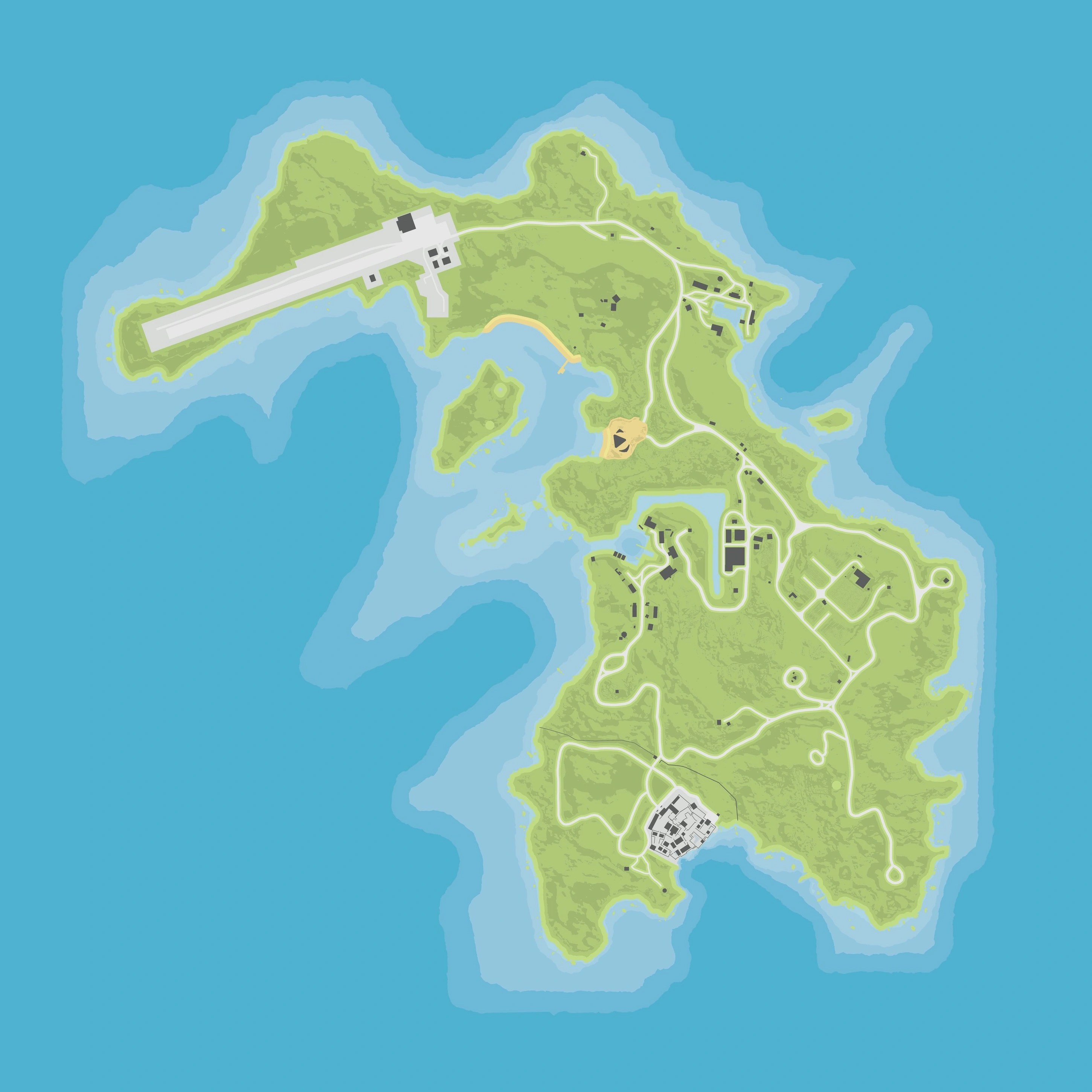 wallpapers Gta 5 Cayo Perico Map All Locations Revealed gta wiki fandom