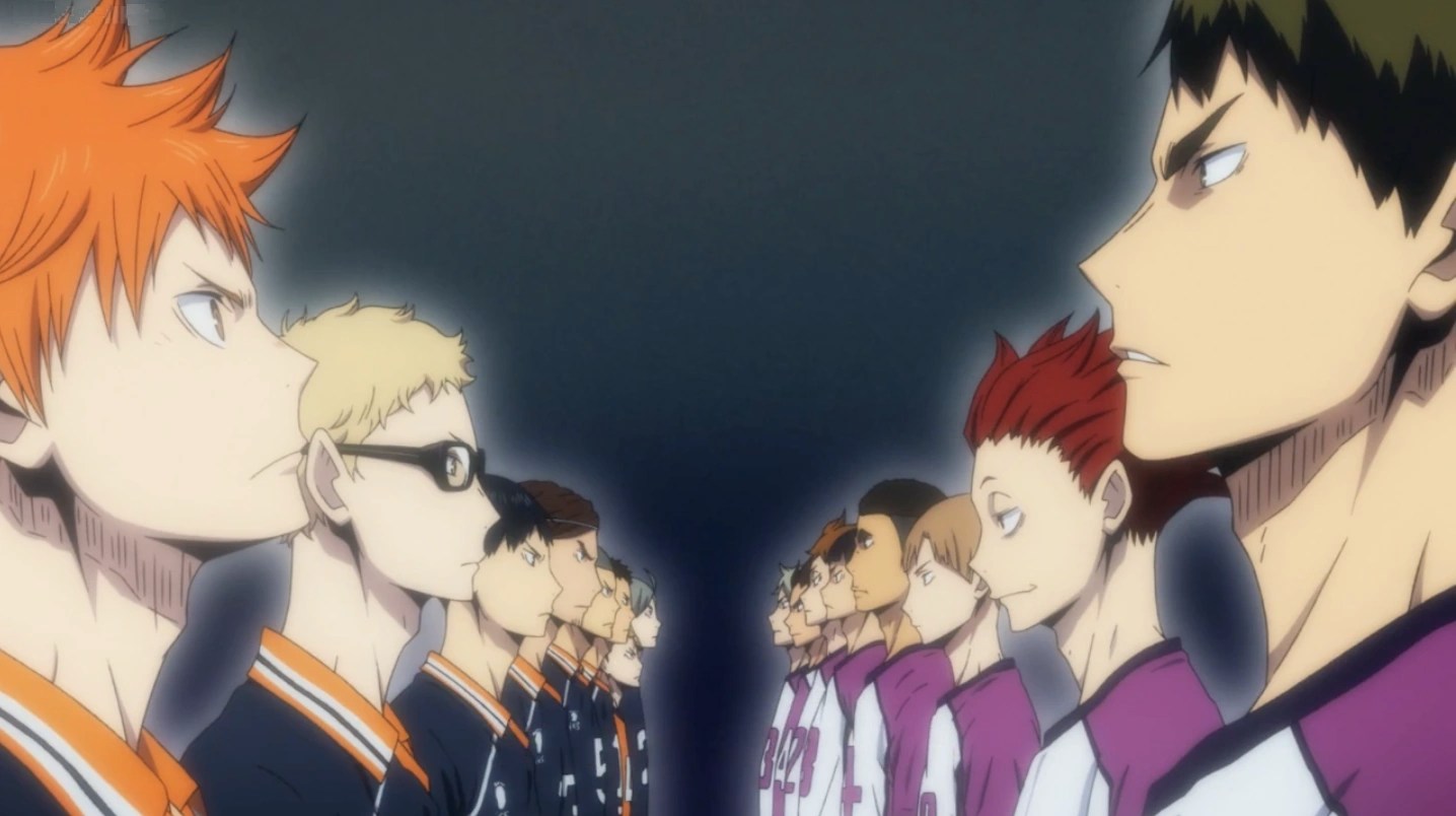 wallpapers Shiratorizawa Karasuno Haikyuu Characters karasuno vs shiratorizawa haikyu