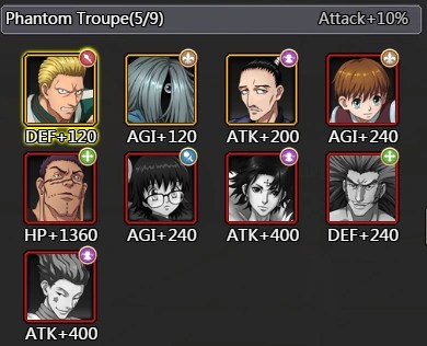 picture The Phantom Troupe Members phantom troupe hunter x online wiki