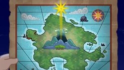 It's hook and smee on the high seas! Cubby S Map Jake And The Never Land Pirates Wiki Fandom