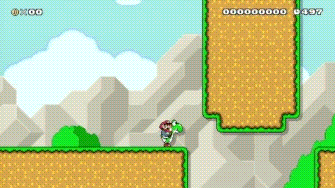 pic Mario Jumping Off Yoshi Gif kaizo mario maker wiki fandom