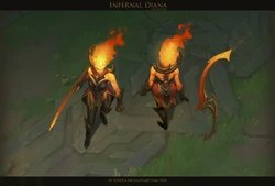 pics Infernal Akali In Game infernal universe league of legends