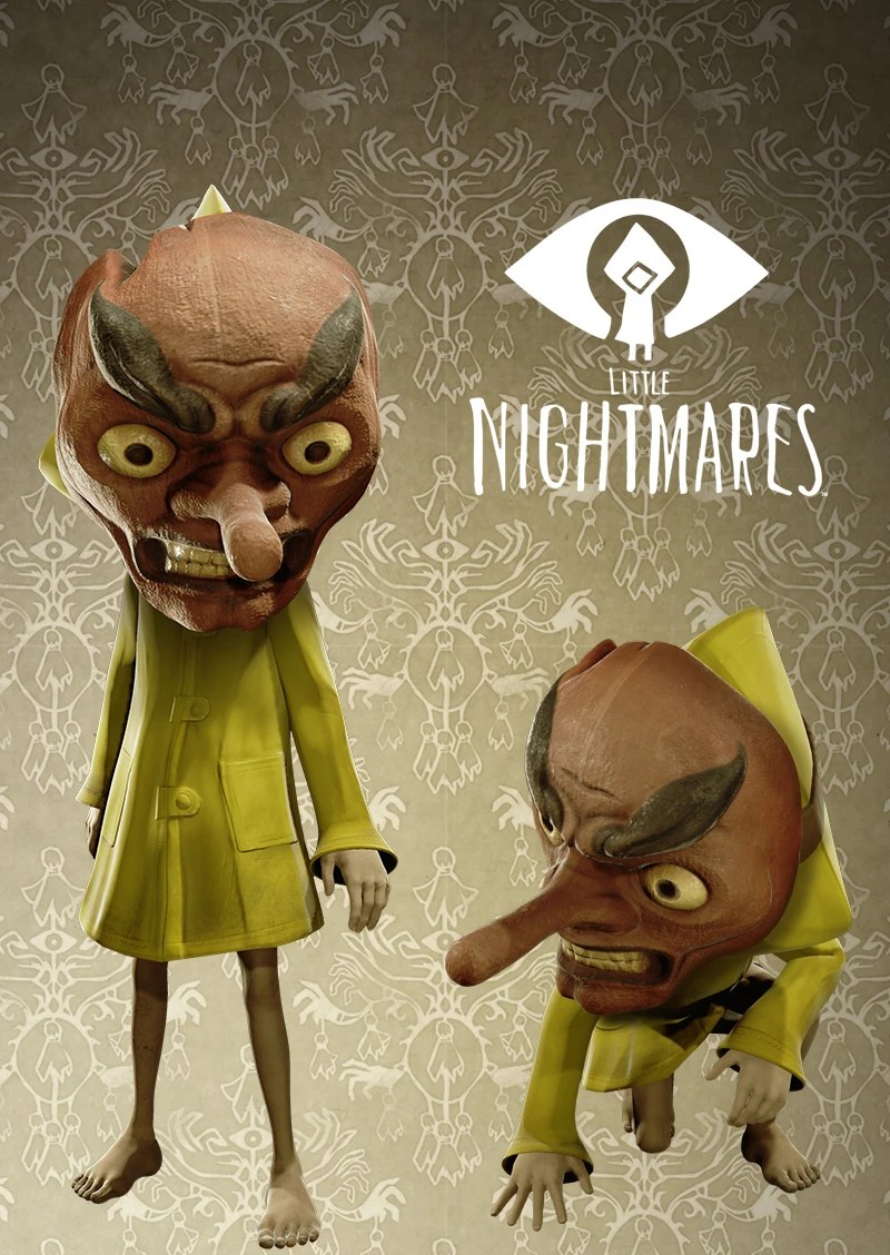 photo Cute Six Little Nightmares Face exclusive masks little nightmares