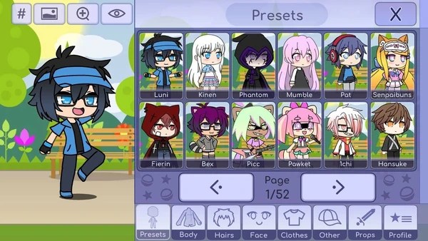 pic Gacha Life Mannequin presets lunime wiki fandom