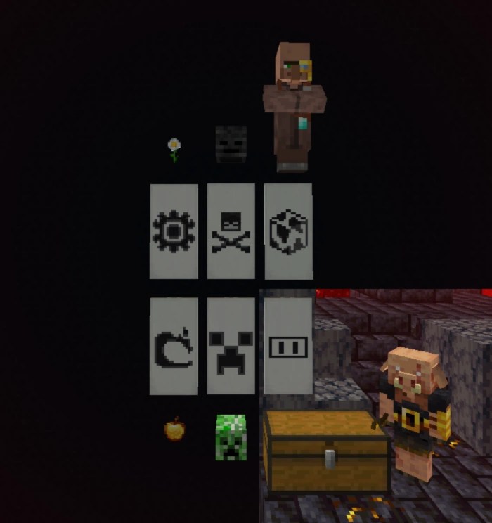 pix Oxeye Daisy Minecraft Banner banner pattern official minecraft wiki