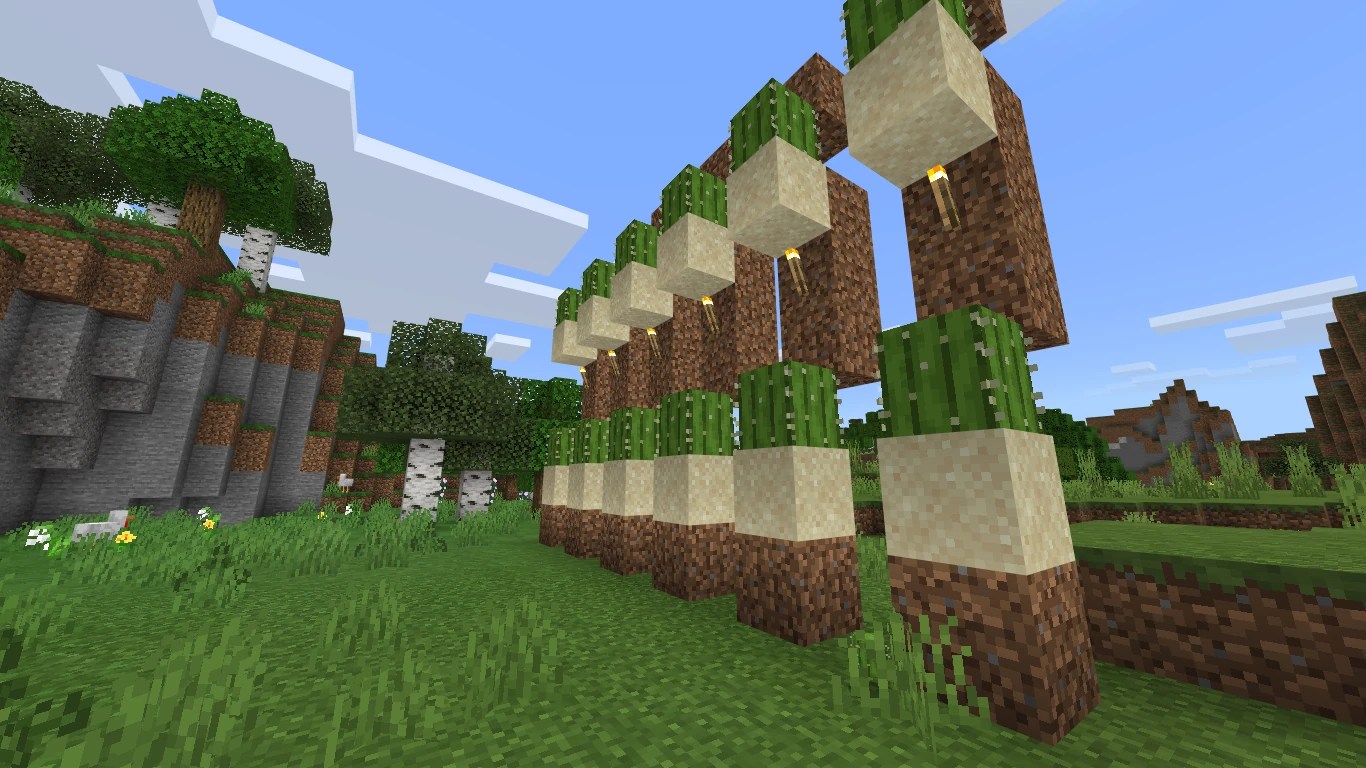 pics How To Grow Cactus Minecraft tutorials cactus farming minecraft wiki