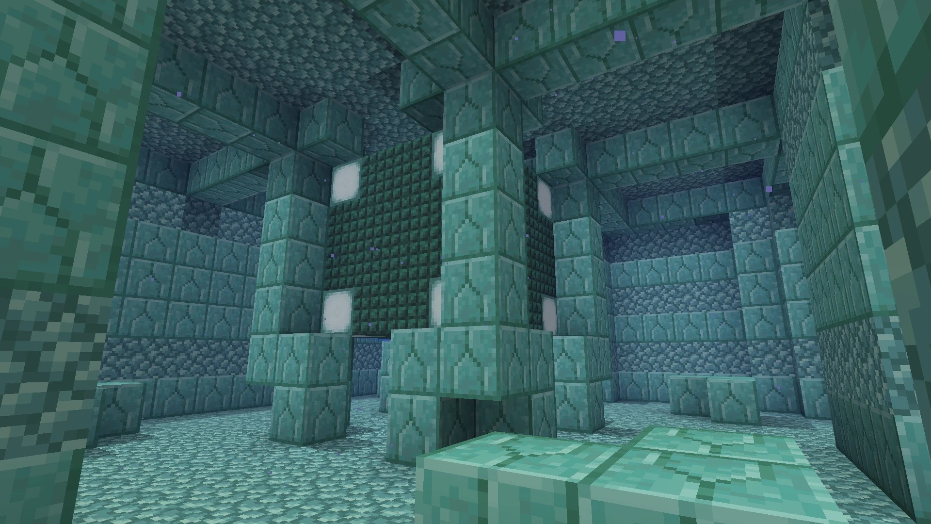 wallpapers Minecraft Ocean Monument Wallpaper ocean monument structure official