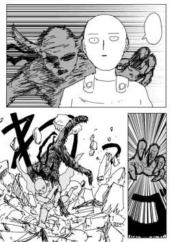 pics One Punch Man Webcomic Saitama Vs Garou one punch man wiki fandom