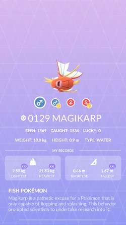 Magikarp Pokemon Go Wiki Fandom