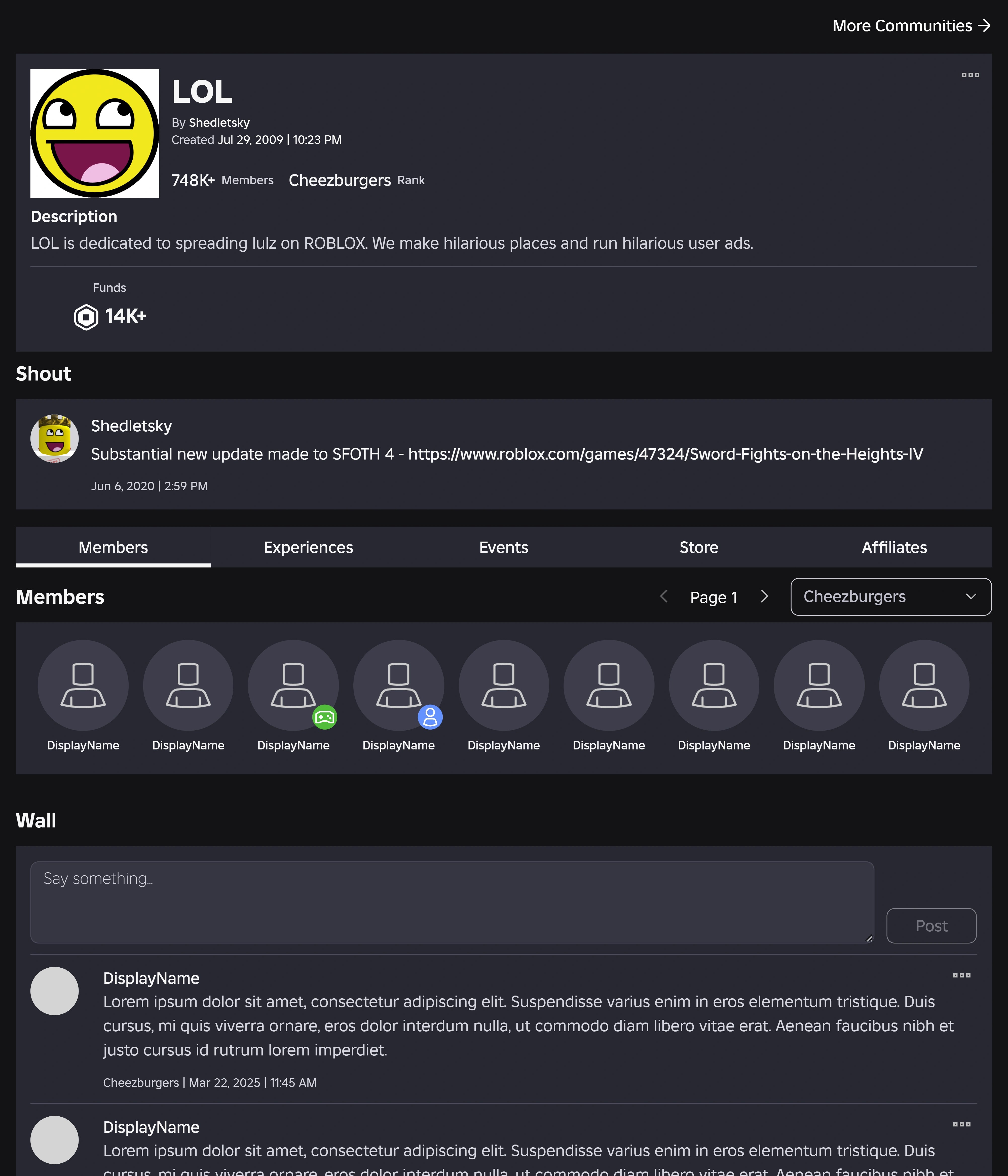 Here you can have fun with your friends as a mermaid/merman or human, explore the ocean or other places on land, and much more! Group Roblox Wiki Fandom
