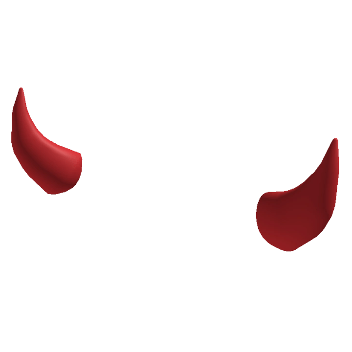 pix Devil Horns Png Red cute floating devil horns roblox